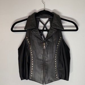 Leather Vest